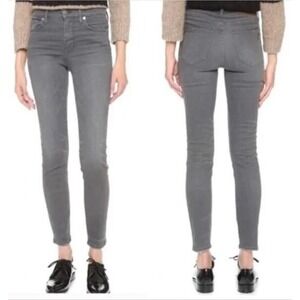 Madewell High Riser Skinny Jeans Size 26 Gray Denim Everyday‎ Casual